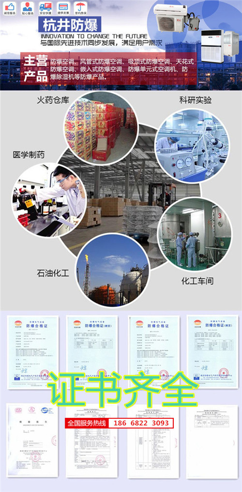 油漆烤漆房防爆空調機banner圖