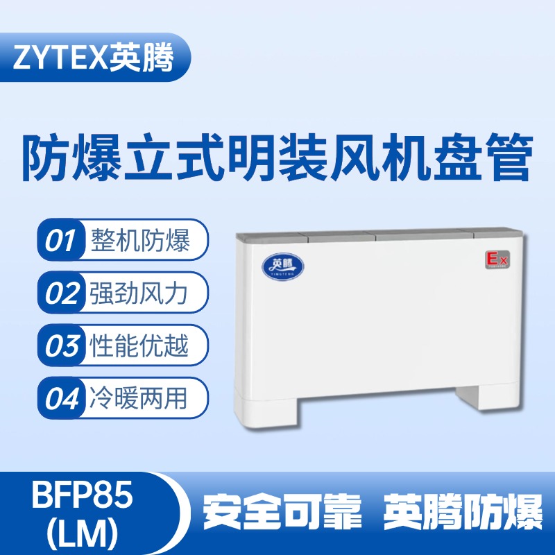 BFP85(LM) 立式明裝防爆風(fēng)機盤(pán)管 熱電廠(chǎng)使用