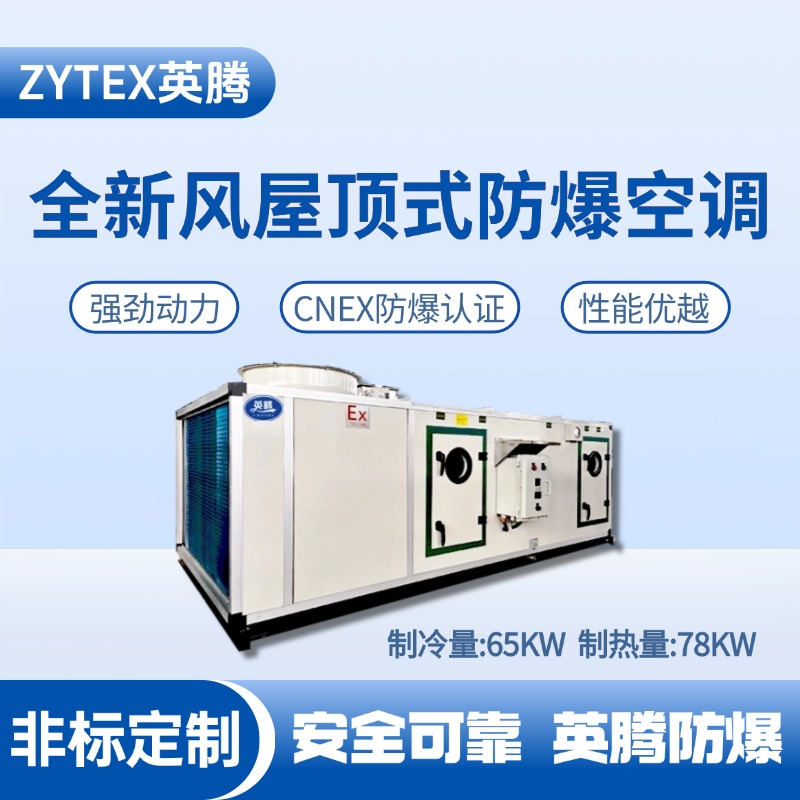BZKT-65Ex(X) 全新風(fēng)屋頂式防爆空調 危險品庫使用