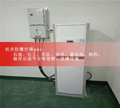 10p垃圾發(fā)電廠(chǎng)熱泵式防爆空調現場(chǎng)安裝圖